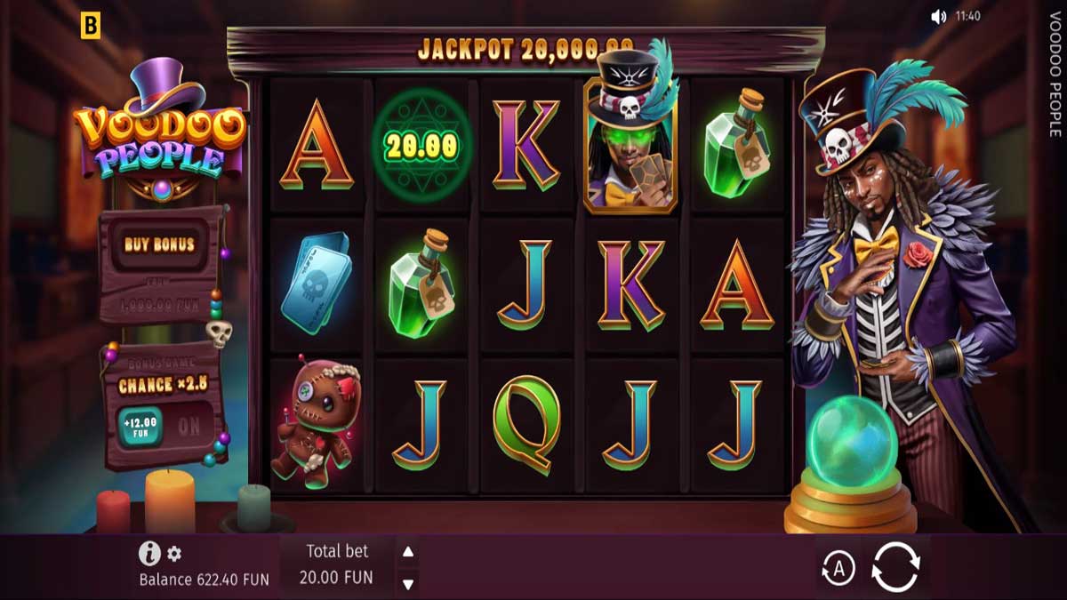 Voodoo-People slot machine game